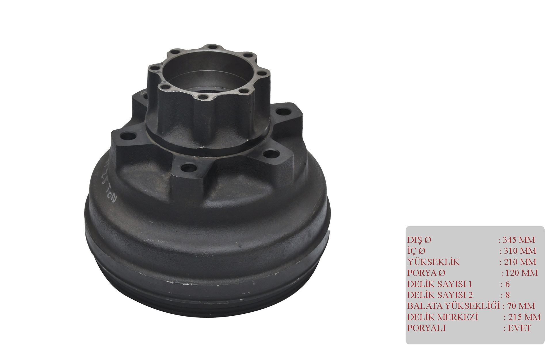 FR01-032 KAMPANA PORYALI CAT 2,5T