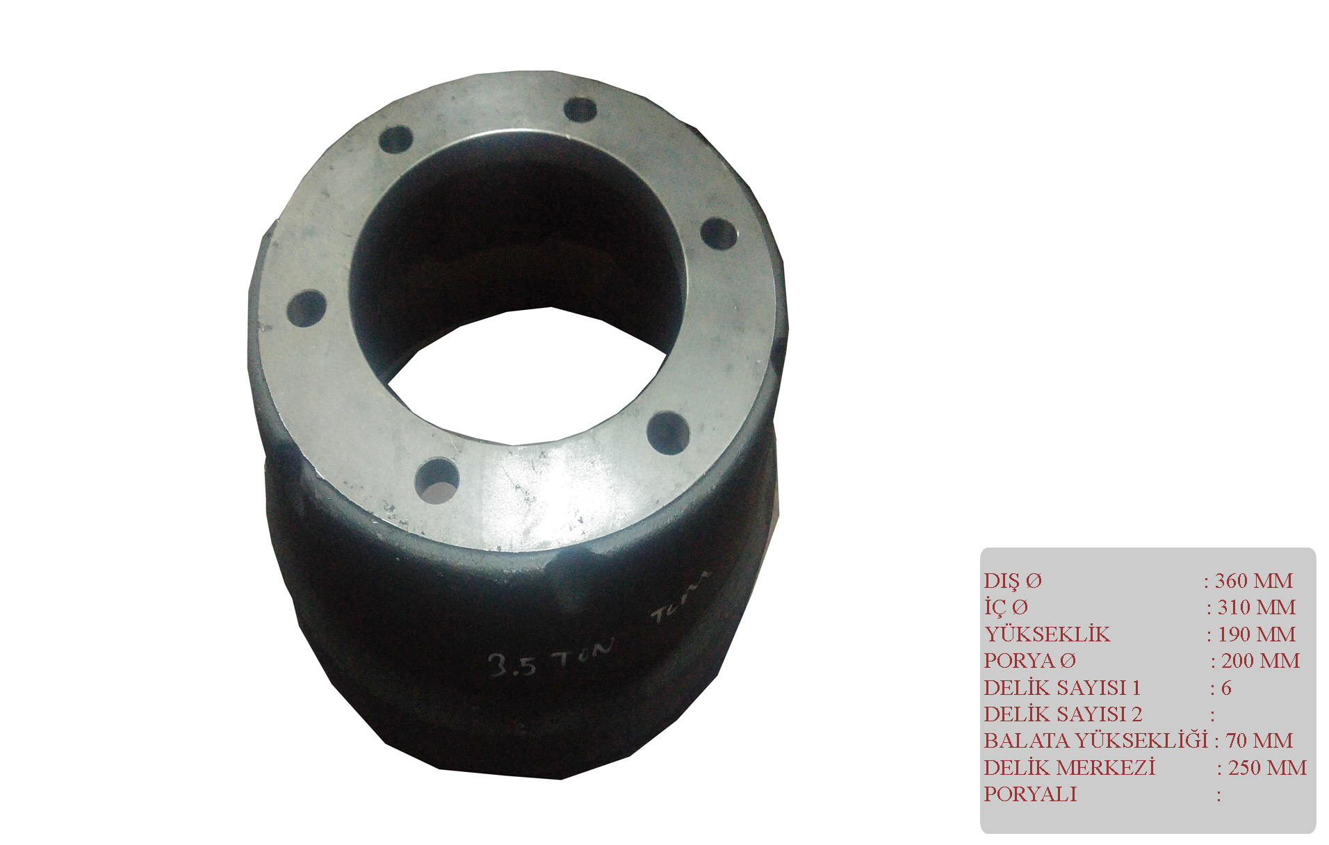 FR01-059 KAMPANA TCM 3,5T